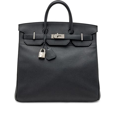 HERMES Togo HAC Birkin 40 Black 1521331 